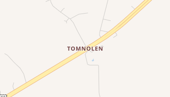 Tomnolen, Mississippi map