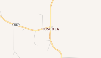 Tuscola, Mississippi map