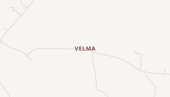 Velma, Mississippi map