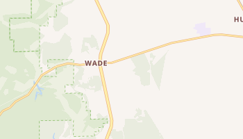 Wade, Mississippi map