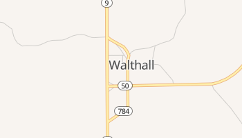 Walthall, Mississippi map