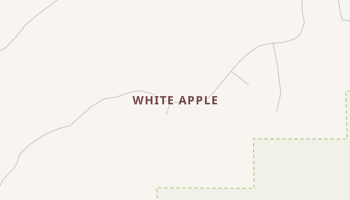 White Apple, Mississippi map
