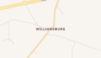 Williamsburg, Mississippi map