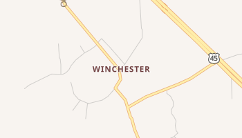Winchester, Mississippi map