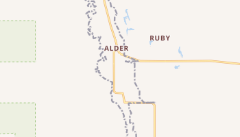 Alder, Montana map