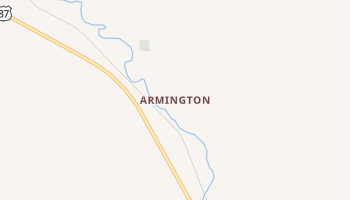 Armington, Montana map