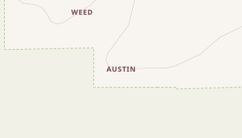 Austin, Montana map
