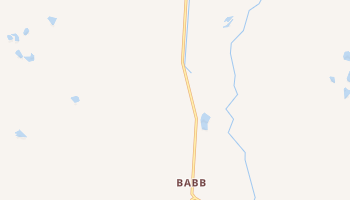 Babb, Montana map