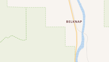Belknap, Montana map