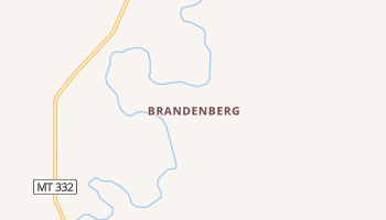 Brandenberg, Montana map