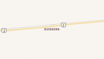 Dunkirk, Montana map