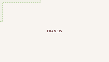 Francis, Montana map