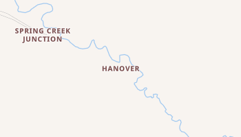 Hanover, Montana map