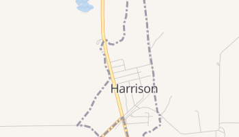 Harrison, Montana map