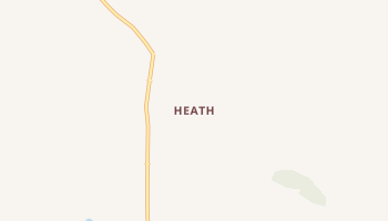 Heath, Montana map