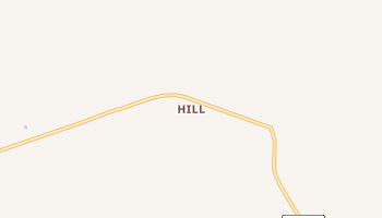 Hill, Montana map
