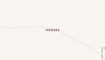 Hodges, Montana map