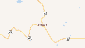 Kiowa, Montana map