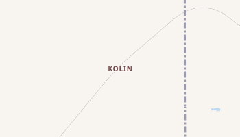 Kolin, Montana map