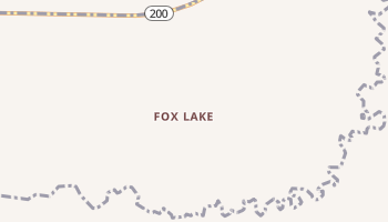 Lambert, Montana map