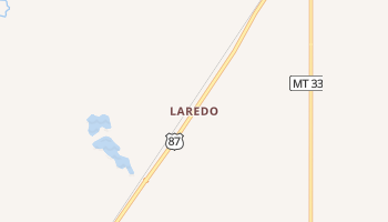 Laredo, Montana map
