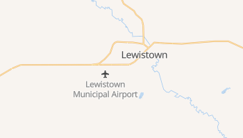 Lewistown, Montana map