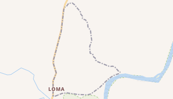 Loma, Montana map