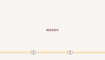 Madoc, Montana map