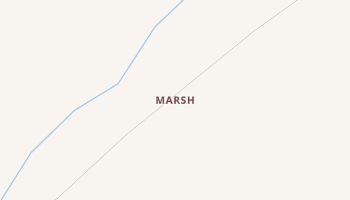 Marsh, Montana map