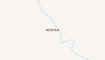 Mizpah, Montana map