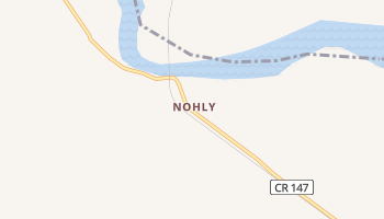 Nohly, Montana map
