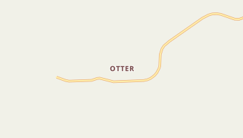 Otter, Montana map