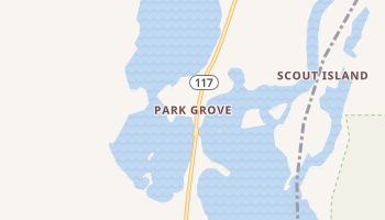 Park Grove, Montana map