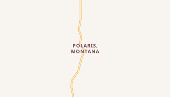 Polaris, Montana map