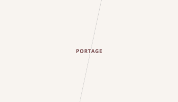 Portage, Montana map