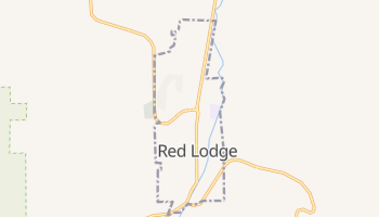 Red Lodge, Montana map