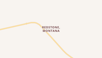 Redstone, Montana map