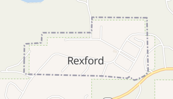 Rexford, Montana map