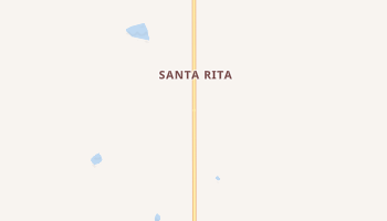 Santa Rita, Montana map