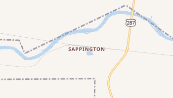 Sappington, Montana map