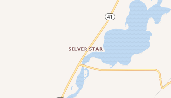Silver Star, Montana map