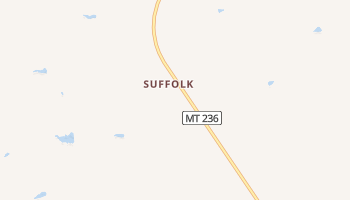 Suffolk, Montana map