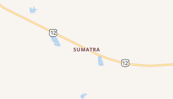 Sumatra, Montana map