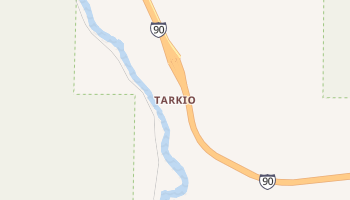 Tarkio, Montana map