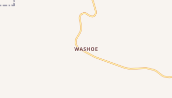Washoe, Montana map