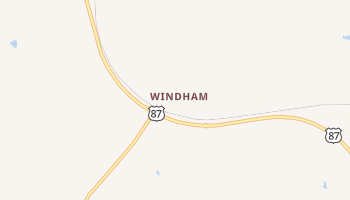 Windham, Montana map