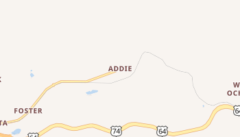 Addie, North Carolina map