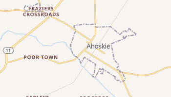 Ahoskie, North Carolina map