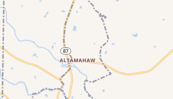 Altamahaw, North Carolina map