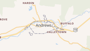 Andrews, North Carolina map